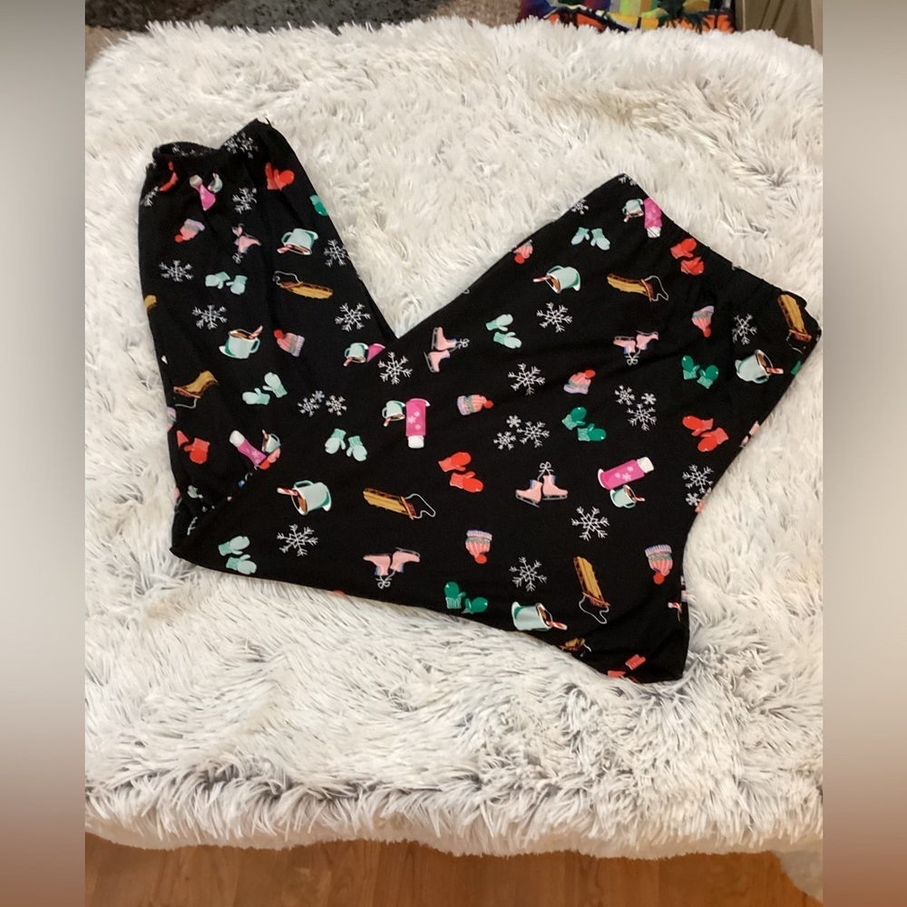 Walmart Brand holiday sleep lounge pant Woman’s size 2X